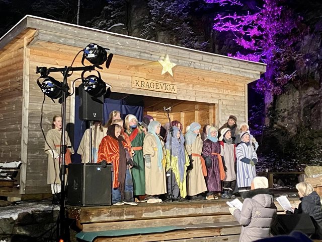 Julespill i Kragevika 17.des