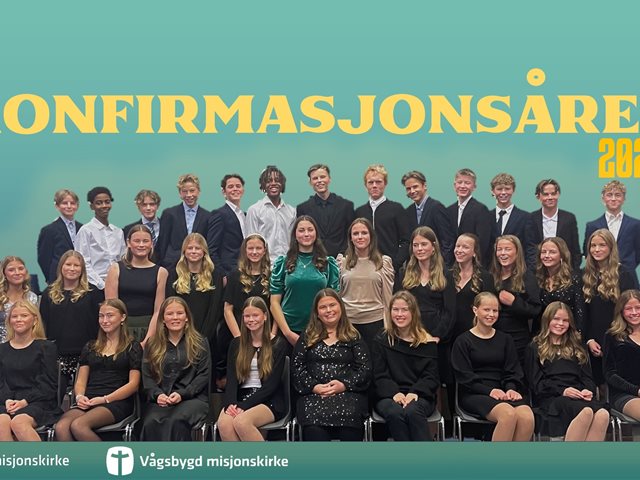 Påmelding konfirmasjon 2024/2025