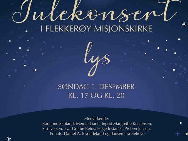 Julekonsert 1.des