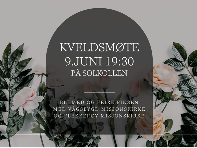 kveldsmøte 2.pinsedag