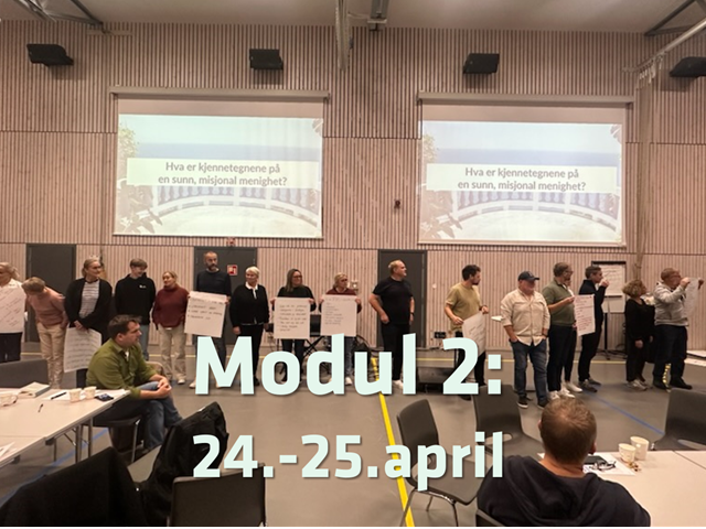 Menighetsskolen modul 2 - påmelding er åpnet