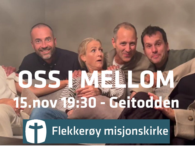 'Oss i mellom' 15.nov 19:30