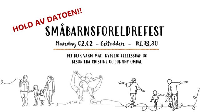 Småbarnsforeldrefest